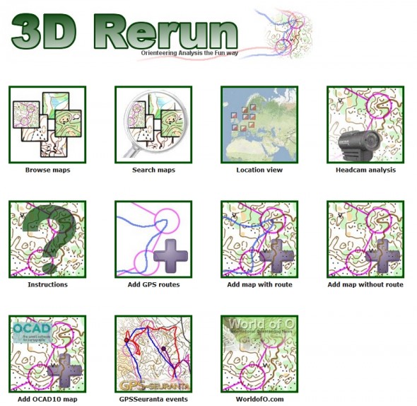 3DRerun: Orienteering Analysis the Fun way