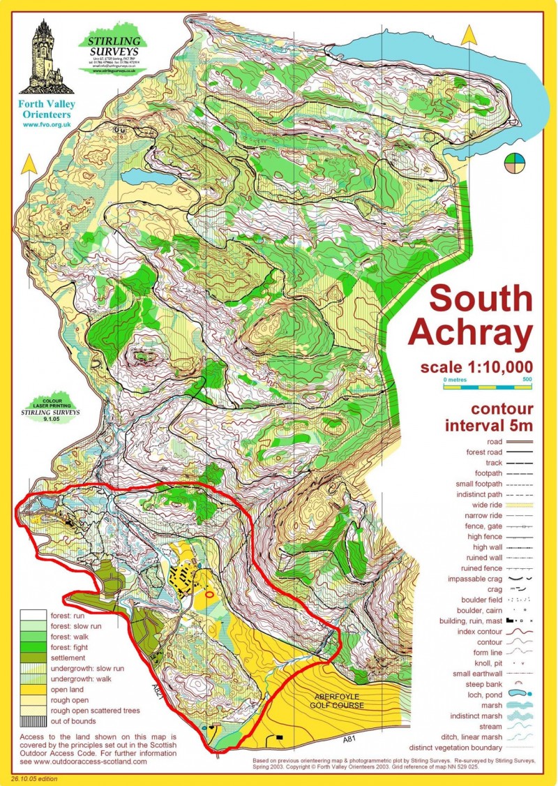 south_achray_map