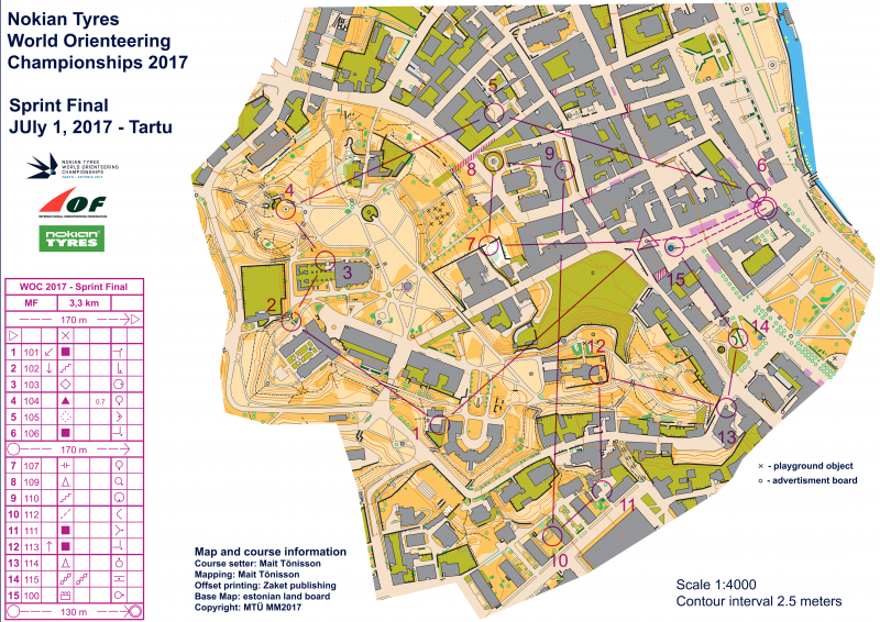 World Of Orienteering Maps Woc 2017 Sprint: Maps And Results | World Of O News