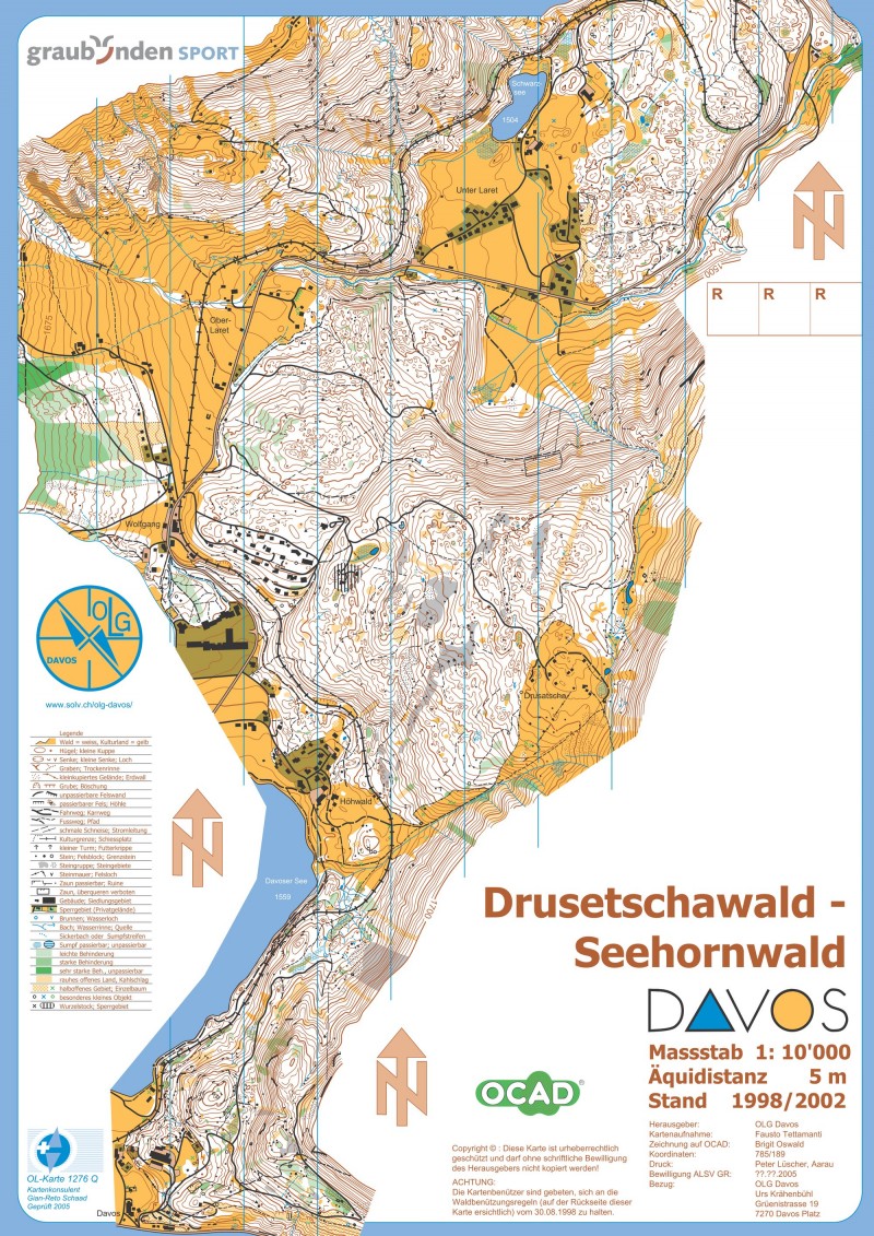Drusetscha-Davos,-old-map-from-2002_01_2000